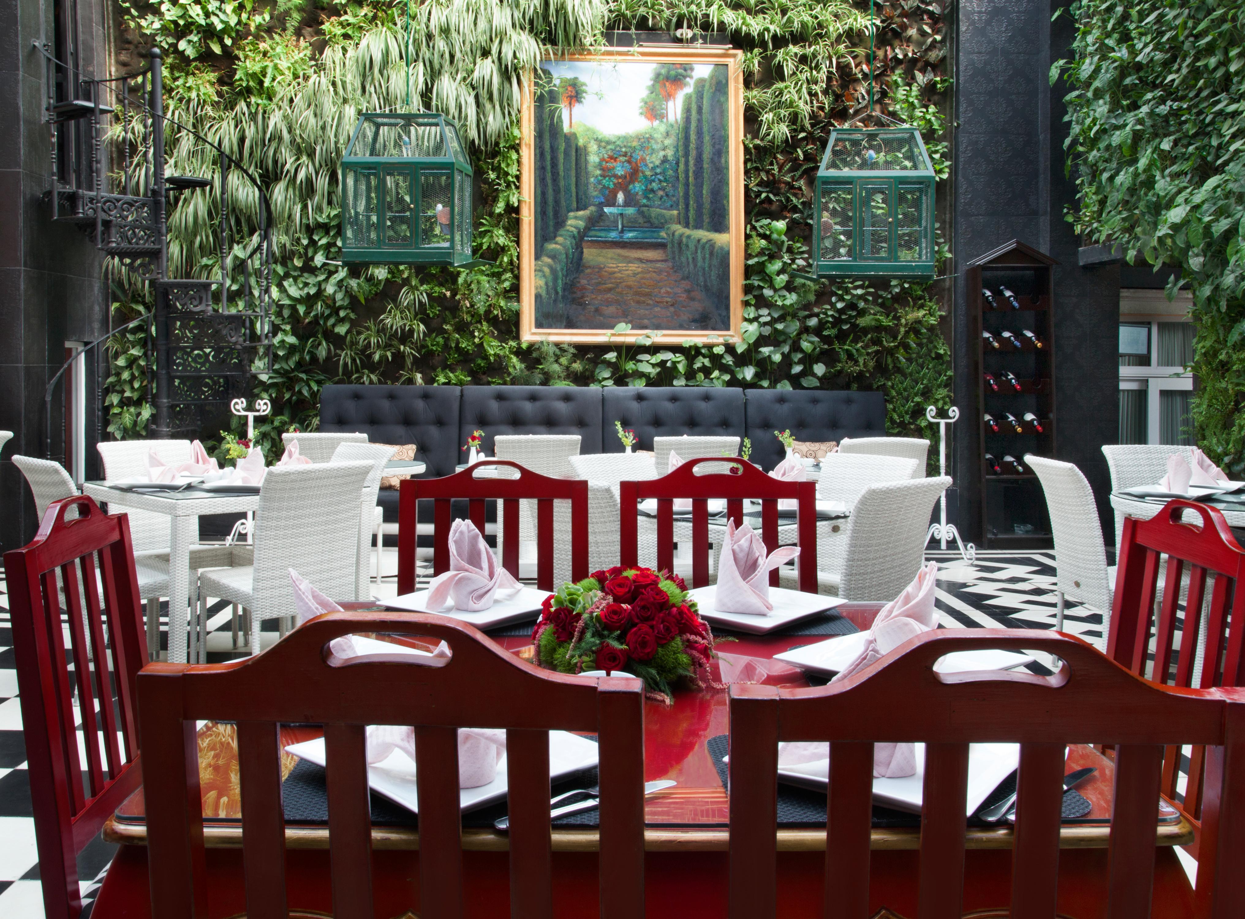 Hotel Geneve Cd De Mexico Exteriér fotografie Restaurant