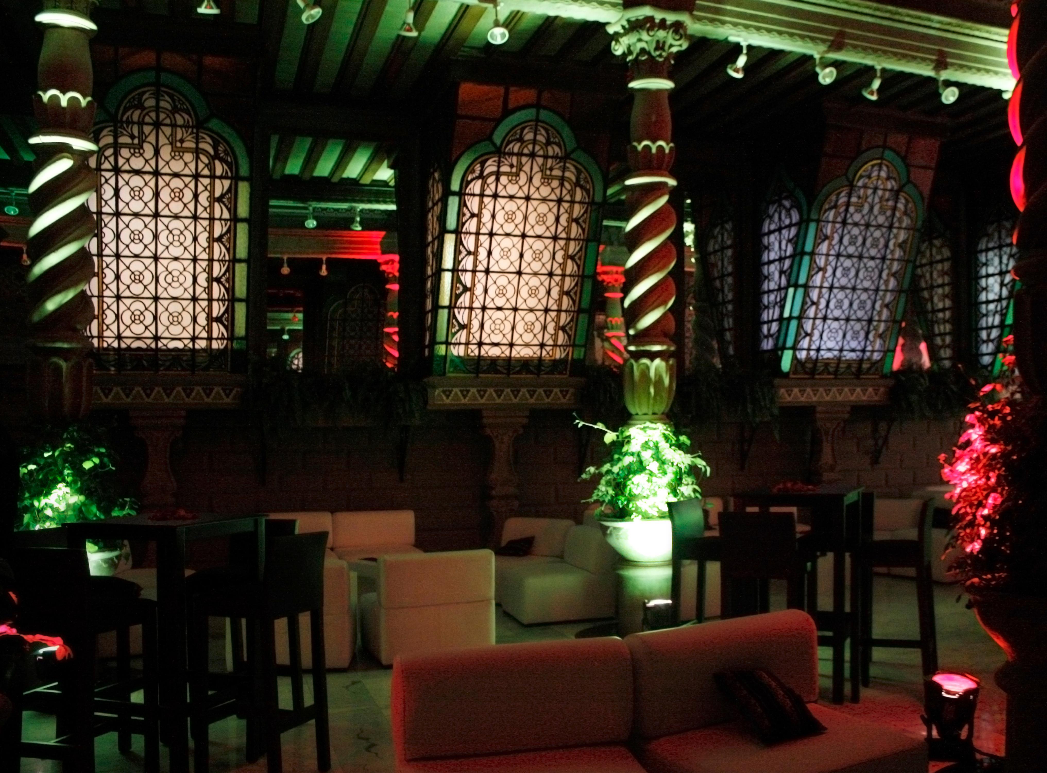 Hotel Geneve Cd De Mexico Exteriér fotografie The interior of the nightclub